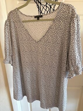 Adrianna Papell V-Neck Blouse